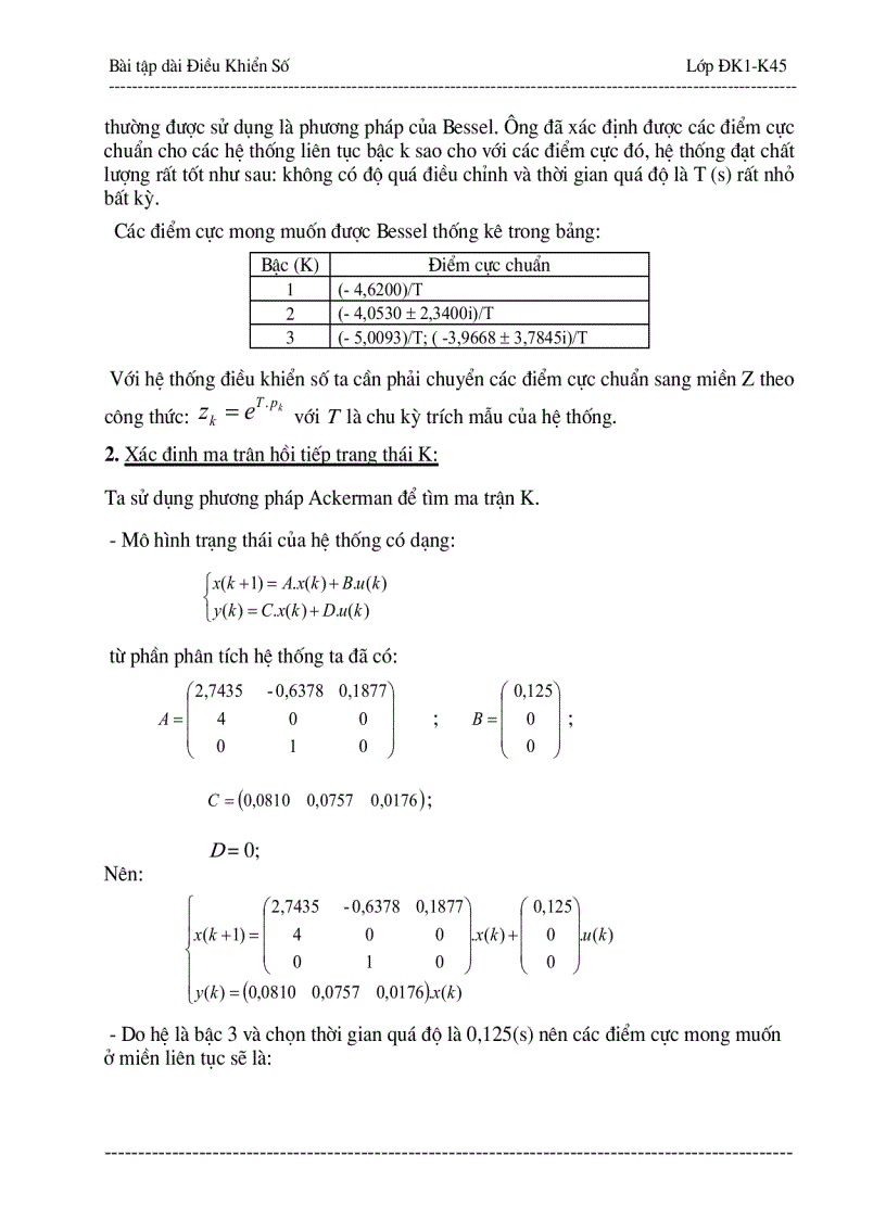 image for page Bài tập dài môn điều khiển số