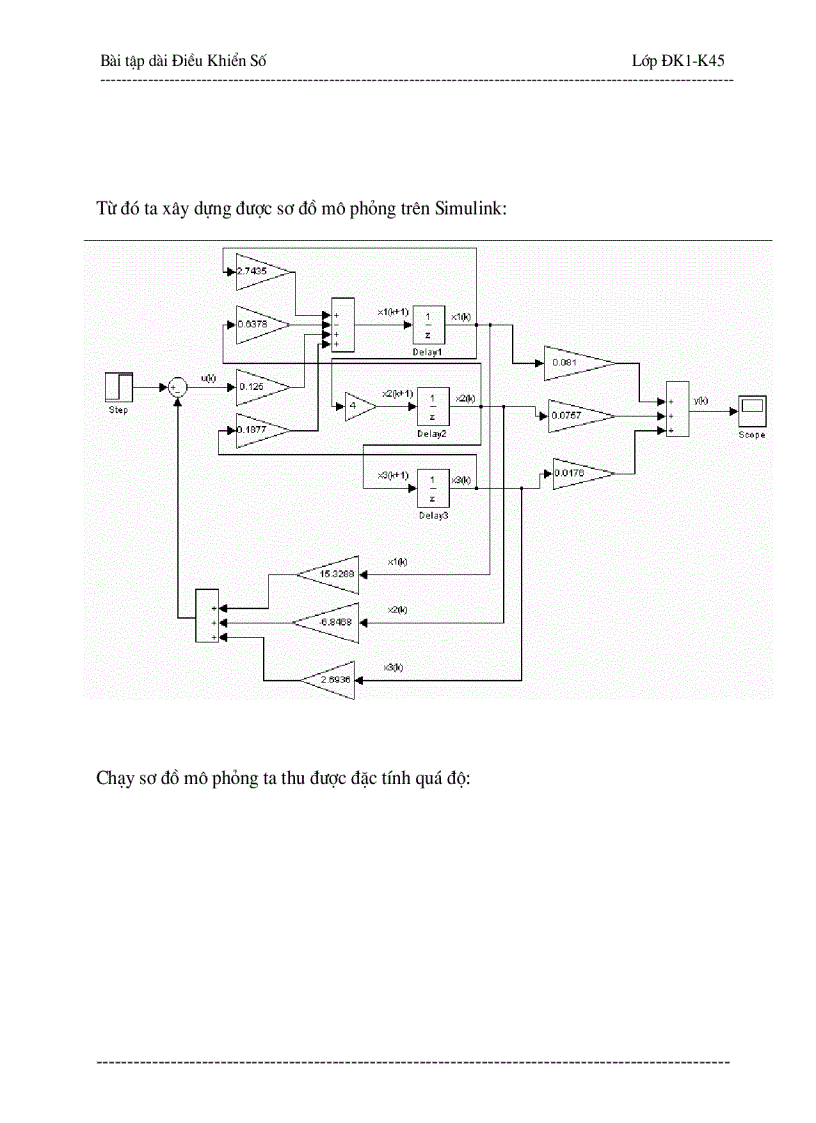 image for page Bài tập dài môn điều khiển số