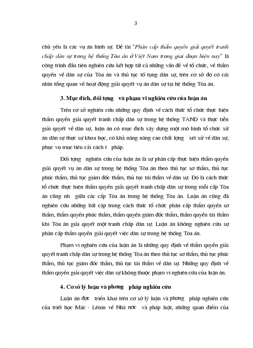 image for page Phân cấp thẩm quyền giải quyết tranh chấp dân sự trong hệ thống Tòa án ở Việt Nam trong giai đoạn hiện nay