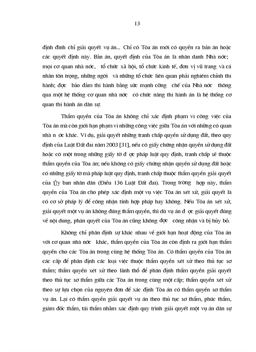 image for page Phân cấp thẩm quyền giải quyết tranh chấp dân sự trong hệ thống Tòa án ở Việt Nam trong giai đoạn hiện nay