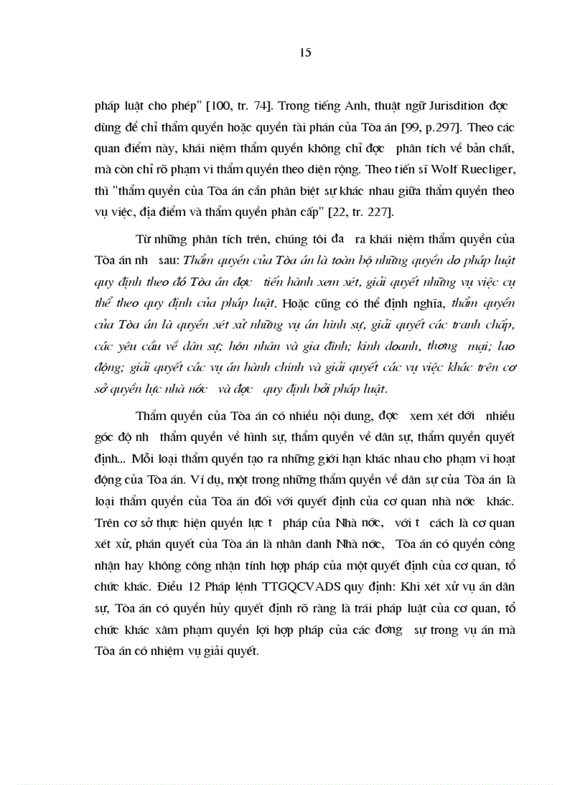 image for page Phân cấp thẩm quyền giải quyết tranh chấp dân sự trong hệ thống Tòa án ở Việt Nam trong giai đoạn hiện nay