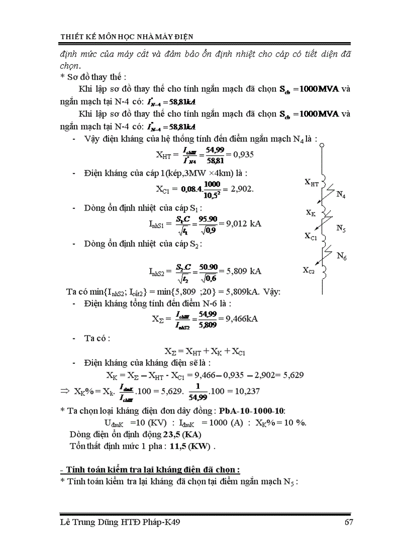 image for page Thiết kế phần điện của nhà máy nhiệt điện công suất 240 MW