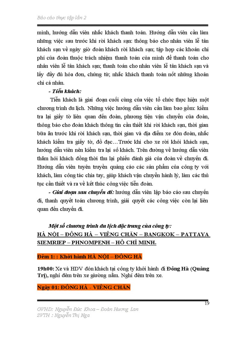 image for page Báo cáo thực tập tốt nghiệp cho sinh viên du lịch khoa lữ hành hướng dẫn