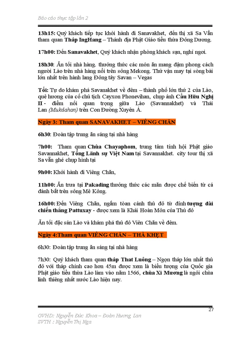 image for page Báo cáo thực tập tốt nghiệp cho sinh viên du lịch khoa lữ hành hướng dẫn