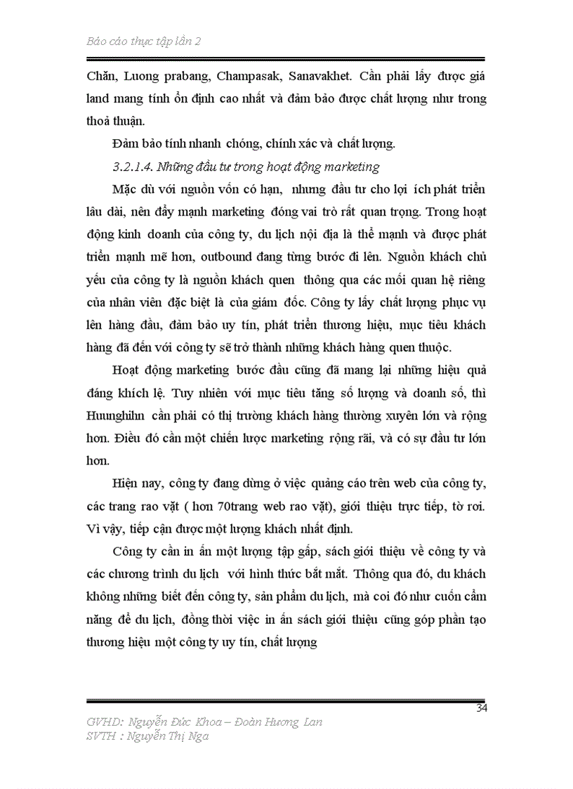 image for page Báo cáo thực tập tốt nghiệp cho sinh viên du lịch khoa lữ hành hướng dẫn