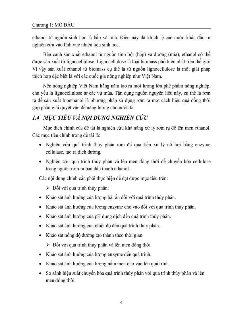 image for page Nghiên cứu sản xuất Ethanol từ rơm rạ