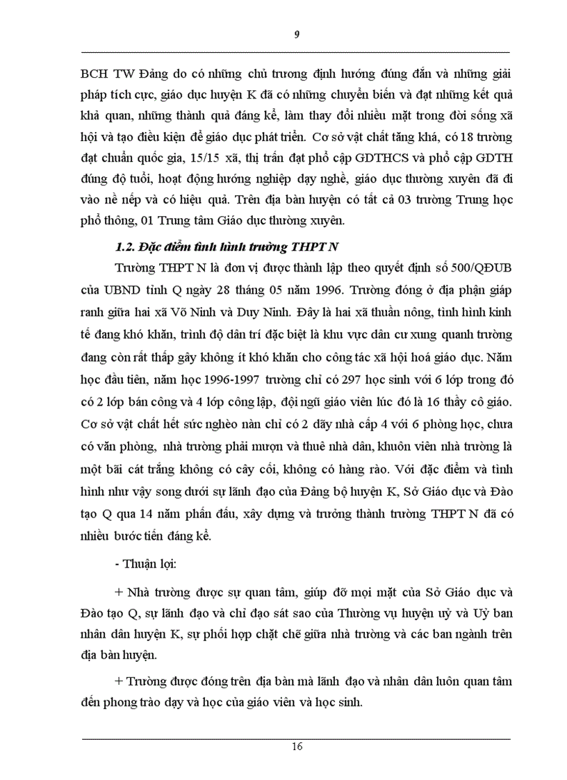image for page Tiểu luận cuối khóa trung cấp lí luận chính trị quản lý nhà nước chương trình chuyên viên quản lý giáo dục Một số biện pháp quản lý nhằm xây dựng và nâng cao chất lượng đội ngũ
