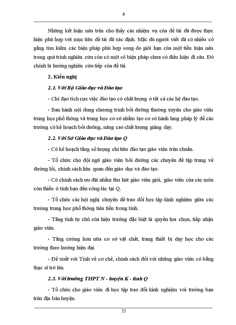 image for page Tiểu luận cuối khóa trung cấp lí luận chính trị quản lý nhà nước chương trình chuyên viên quản lý giáo dục Một số biện pháp quản lý nhằm xây dựng và nâng cao chất lượng đội ngũ
