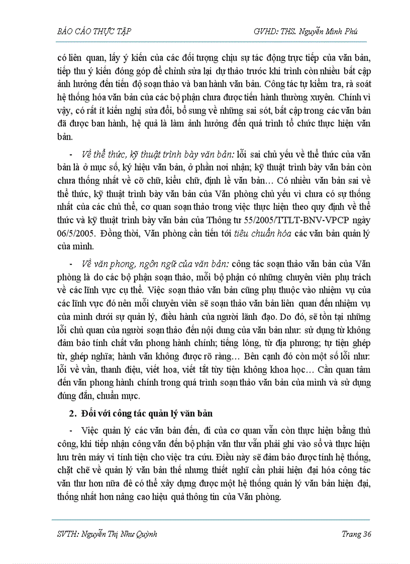 image for page Báo cáo thực tập Tìm hiểu công tác soạn thảo và quản lý văn bản tại văn phòng UBND Thành Phố Pleiku Tỉnh Gia Lai