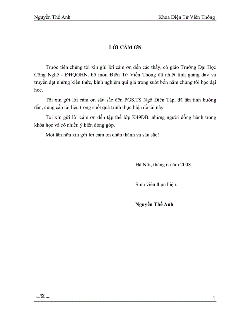 image for page Vi Điều Khiển PIC 18F4550