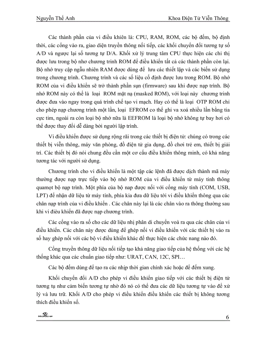 image for page Vi Điều Khiển PIC 18F4550