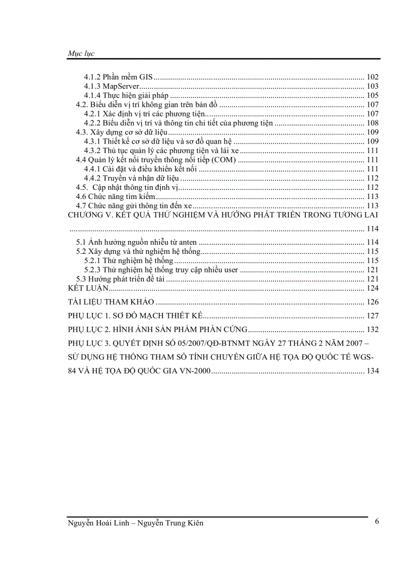 Nghiên cứu hệ thống thông tin địa lý GIS công nghệ định vị toàn cầu GPS và kỹ thuật điều chế số GMSK 135 trang ĐH BK HN