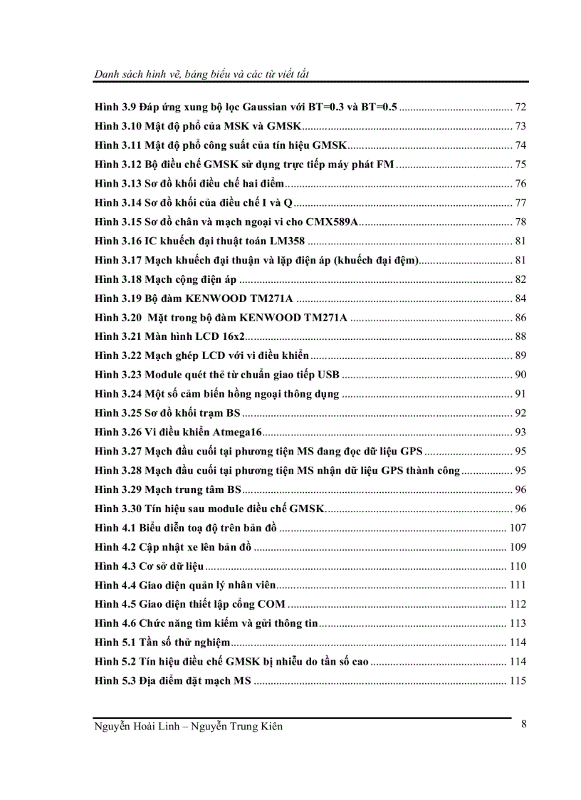image for page Nghiên cứu hệ thống thông tin địa lý GIS công nghệ định vị toàn cầu GPS và kỹ thuật điều chế số GMSK 135 trang ĐH BK HN