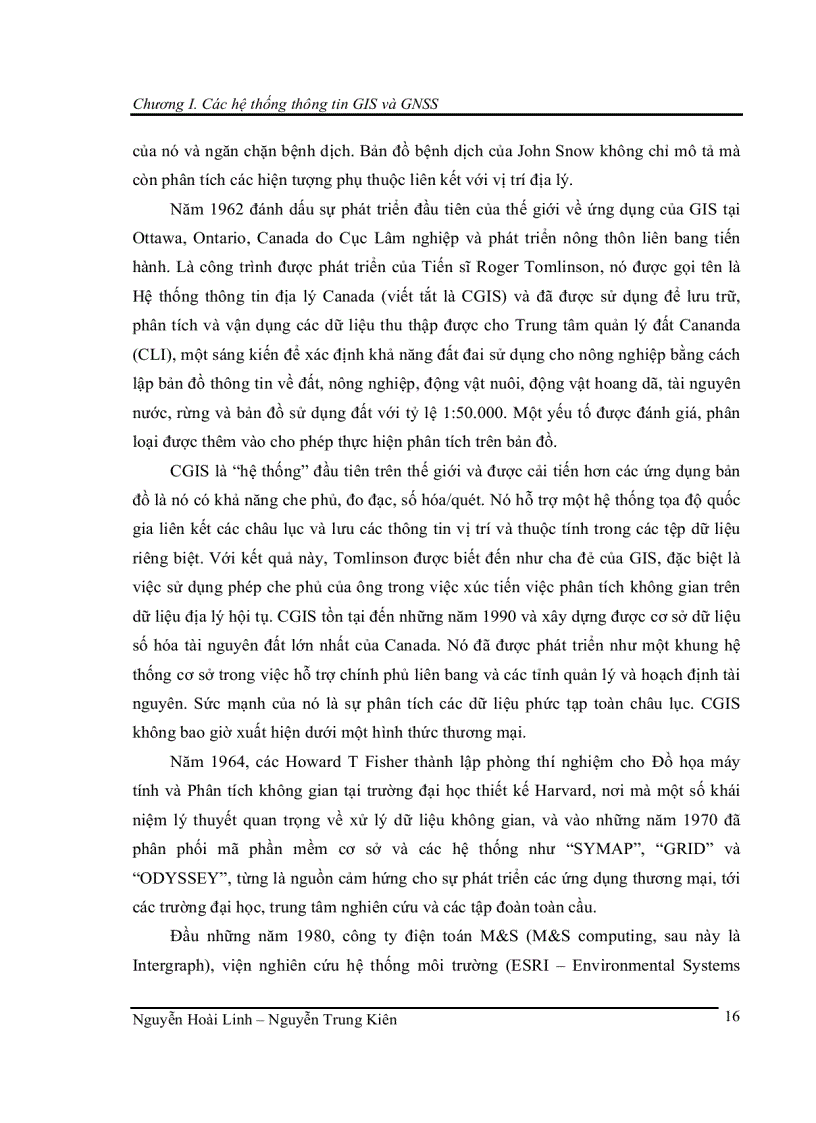 image for page Nghiên cứu hệ thống thông tin địa lý GIS công nghệ định vị toàn cầu GPS và kỹ thuật điều chế số GMSK 135 trang ĐH BK HN