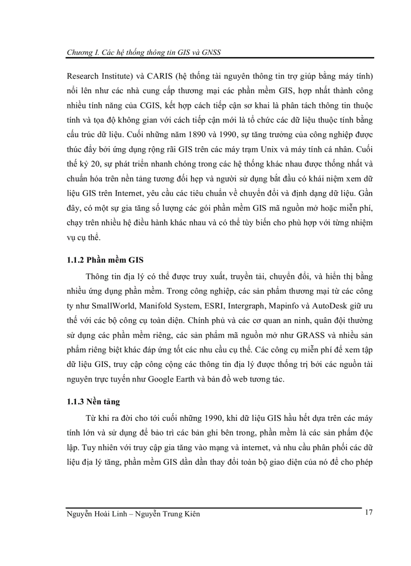image for page Nghiên cứu hệ thống thông tin địa lý GIS công nghệ định vị toàn cầu GPS và kỹ thuật điều chế số GMSK 135 trang ĐH BK HN