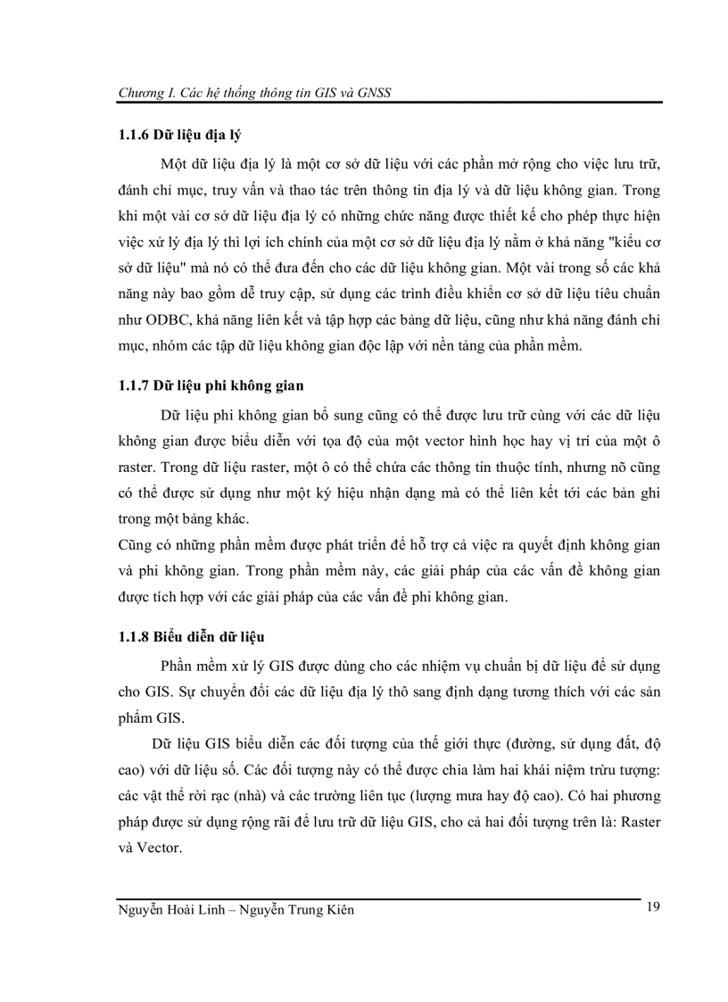 image for page Nghiên cứu hệ thống thông tin địa lý GIS công nghệ định vị toàn cầu GPS và kỹ thuật điều chế số GMSK 135 trang ĐH BK HN