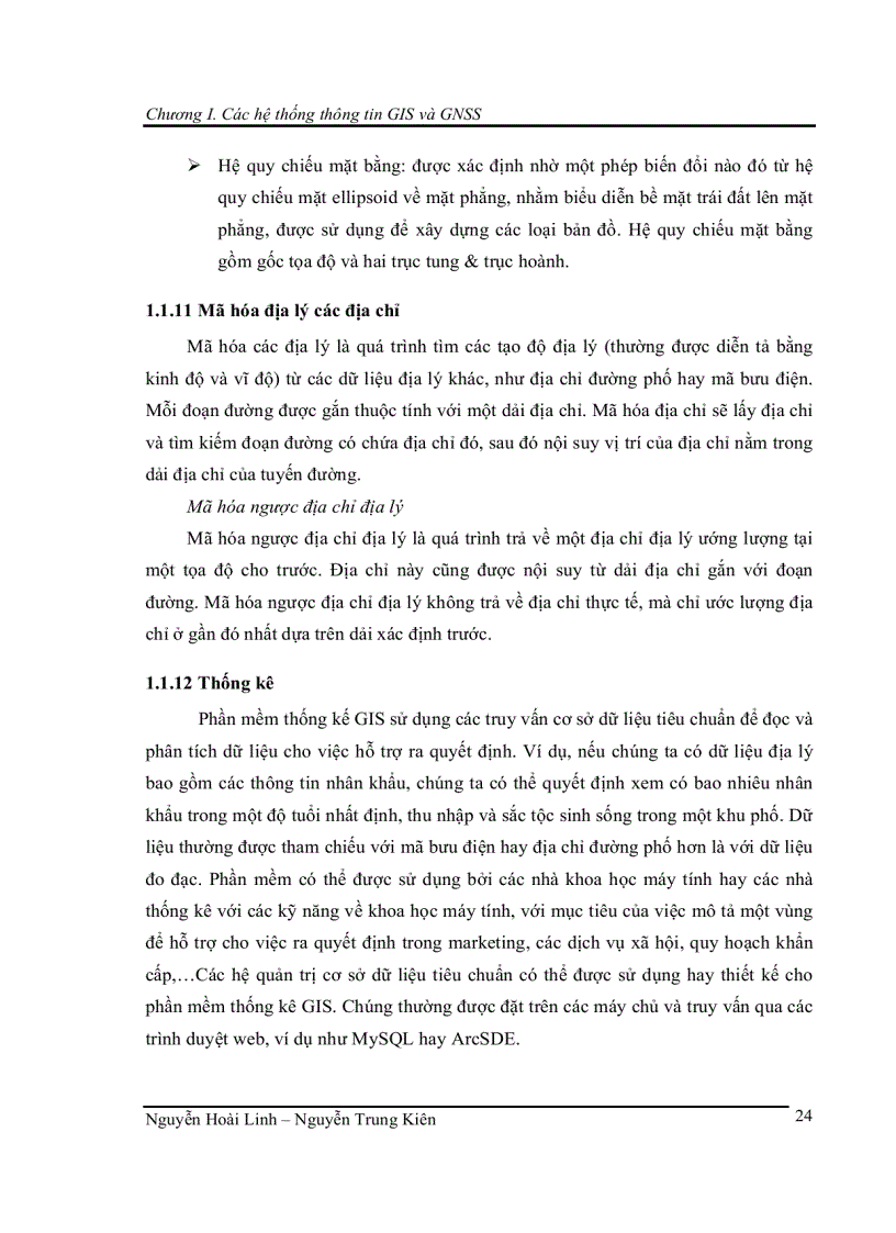 image for page Nghiên cứu hệ thống thông tin địa lý GIS công nghệ định vị toàn cầu GPS và kỹ thuật điều chế số GMSK 135 trang ĐH BK HN