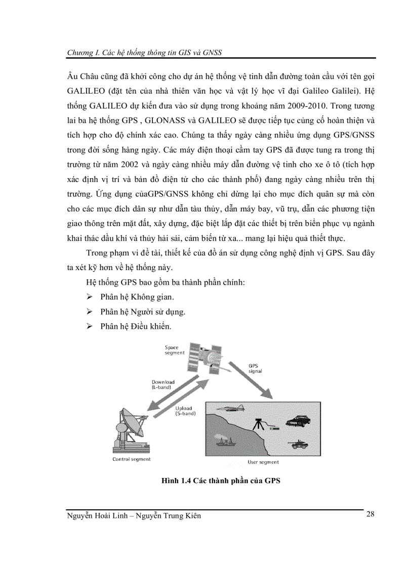 image for page Nghiên cứu hệ thống thông tin địa lý GIS công nghệ định vị toàn cầu GPS và kỹ thuật điều chế số GMSK 135 trang ĐH BK HN