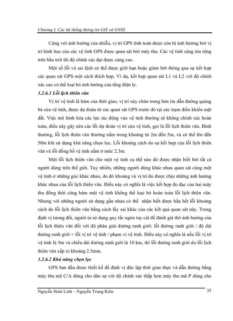 image for page Nghiên cứu hệ thống thông tin địa lý GIS công nghệ định vị toàn cầu GPS và kỹ thuật điều chế số GMSK 135 trang ĐH BK HN