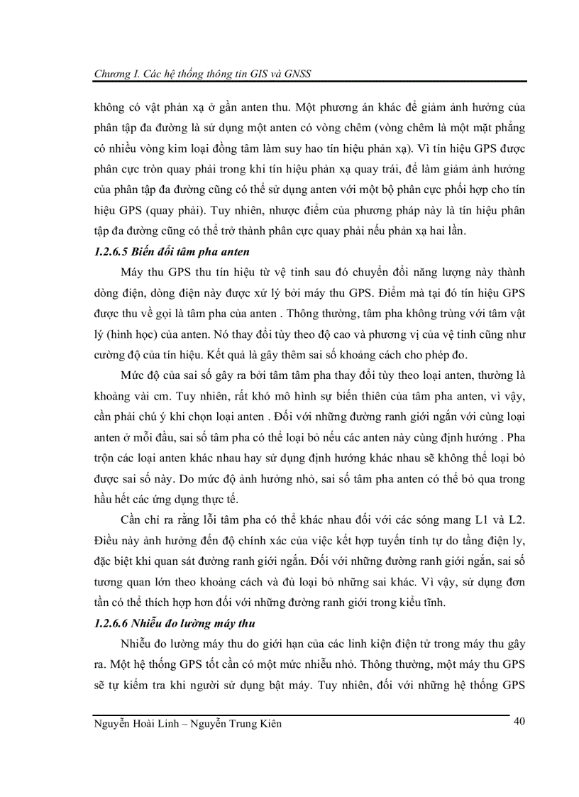 image for page Nghiên cứu hệ thống thông tin địa lý GIS công nghệ định vị toàn cầu GPS và kỹ thuật điều chế số GMSK 135 trang ĐH BK HN