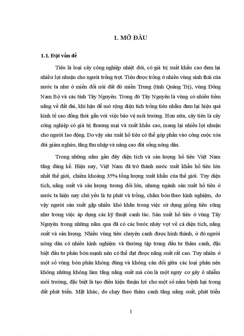 image for page Luận văn thạc sỹ Nghiên cứu liều lượng bón phân P và K cho cây hồ tiêu ở DakLak