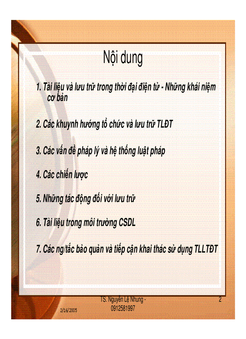 image for page Đề cương bài giảng Tài liệu điện tử và quản lý tài liệu điện tử