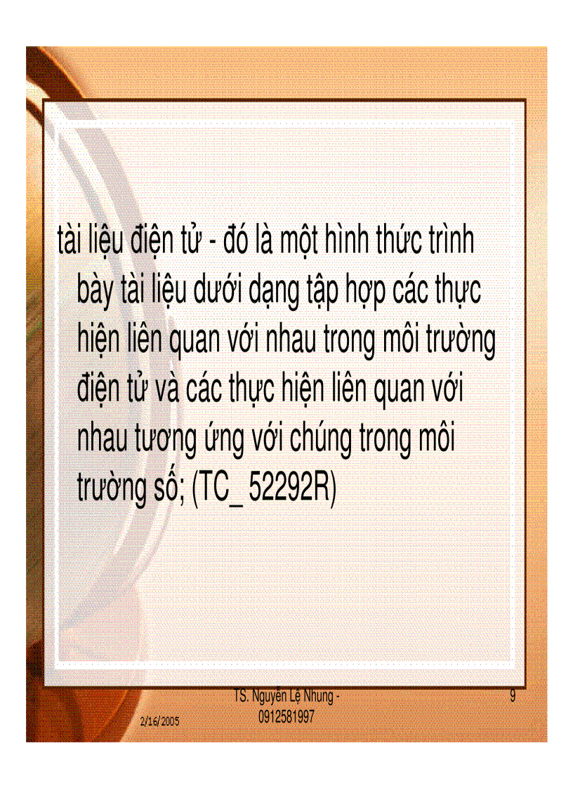 image for page Đề cương bài giảng Tài liệu điện tử và quản lý tài liệu điện tử