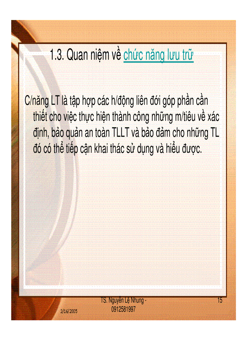 image for page Đề cương bài giảng Tài liệu điện tử và quản lý tài liệu điện tử