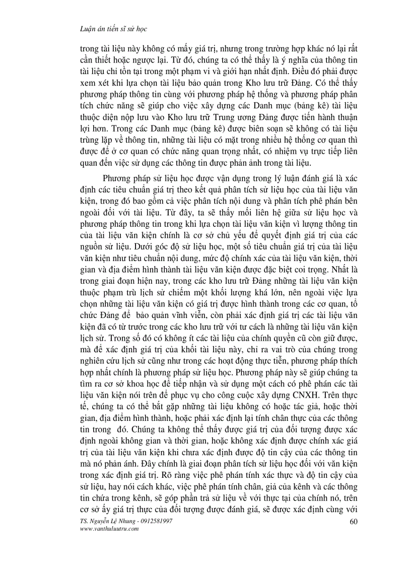 image for page Xác định giá trị tài liệu Phông lưu trữ Đảng Cộng sản Việt Nam chương 2