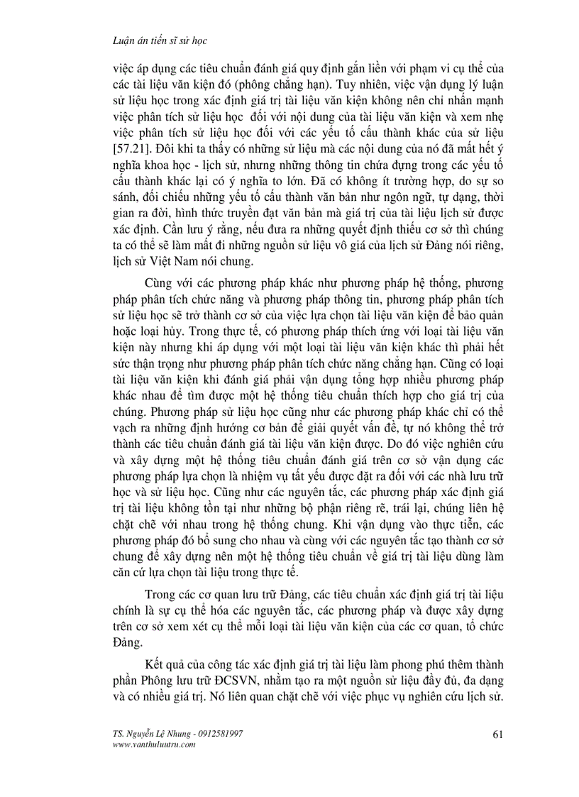 image for page Xác định giá trị tài liệu Phông lưu trữ Đảng Cộng sản Việt Nam chương 2