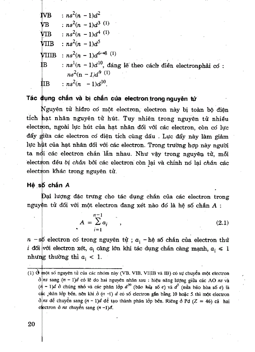 image for page Cơ sở lý thuyết hóa học phần bài tập