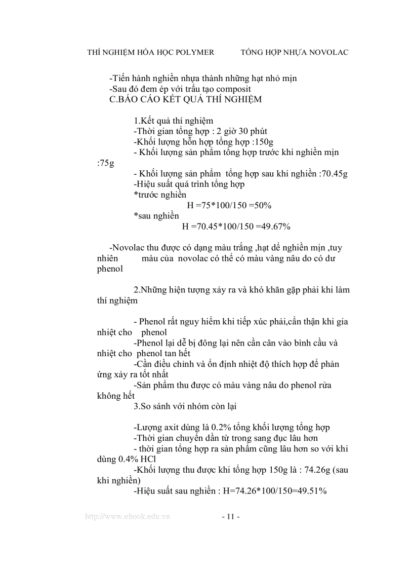 image for page Tổng hợp nhựa novolac