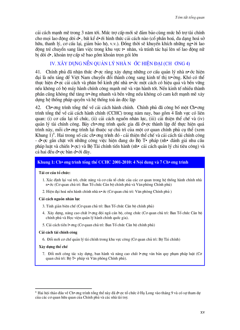 image for page Báo cáo phát triển việt nam 2002 thực hiên cải cách để tăng trưởng và giảm nghèo nhanh hơn