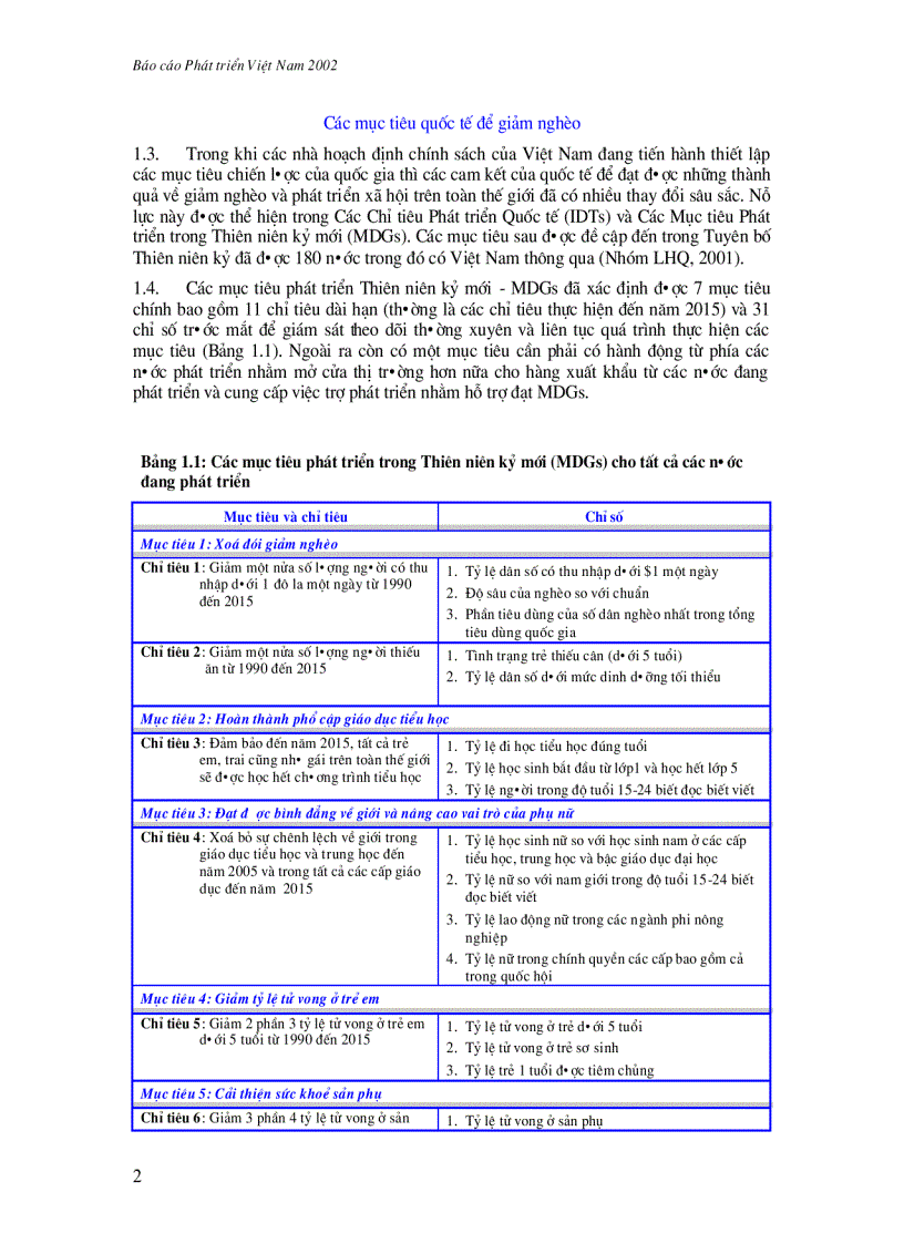 image for page Báo cáo phát triển việt nam 2002 thực hiên cải cách để tăng trưởng và giảm nghèo nhanh hơn