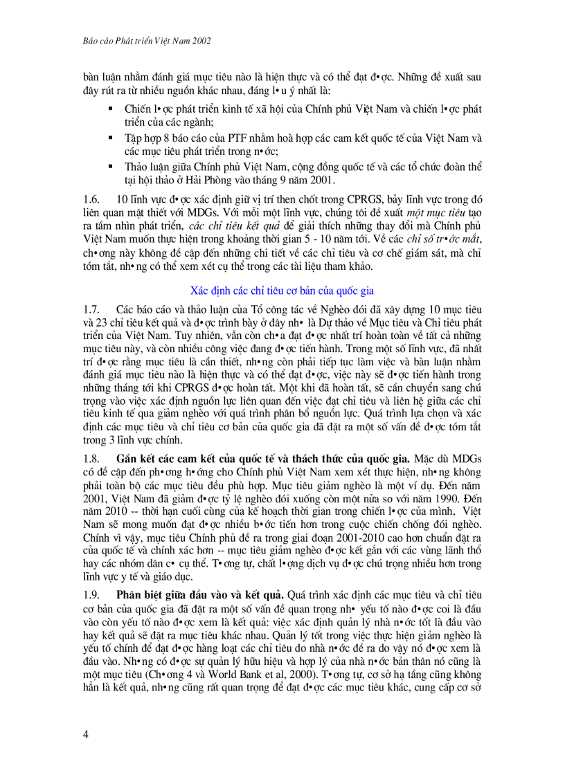 image for page Báo cáo phát triển việt nam 2002 thực hiên cải cách để tăng trưởng và giảm nghèo nhanh hơn