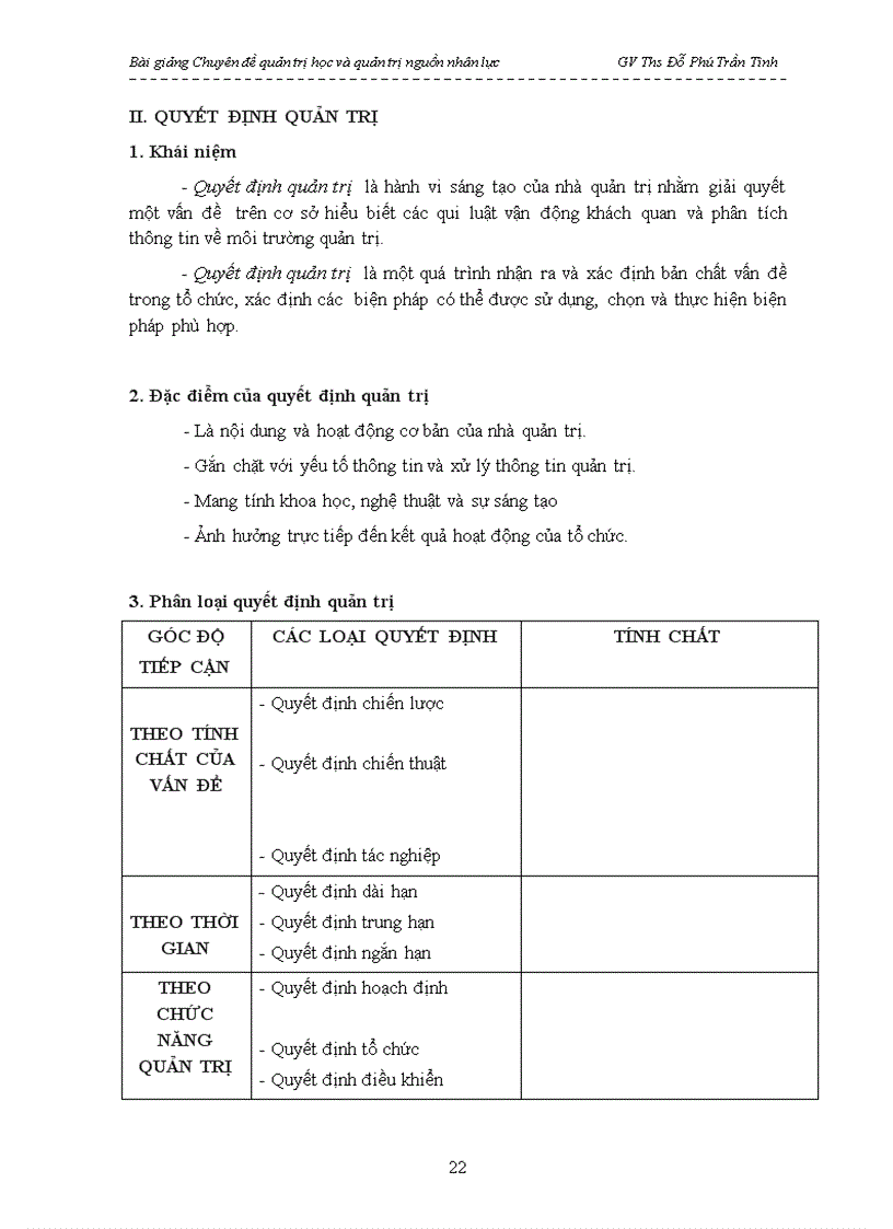 image for page Bài giảng Chuyên đề quản trị học và quản trị nguồn nhân lực