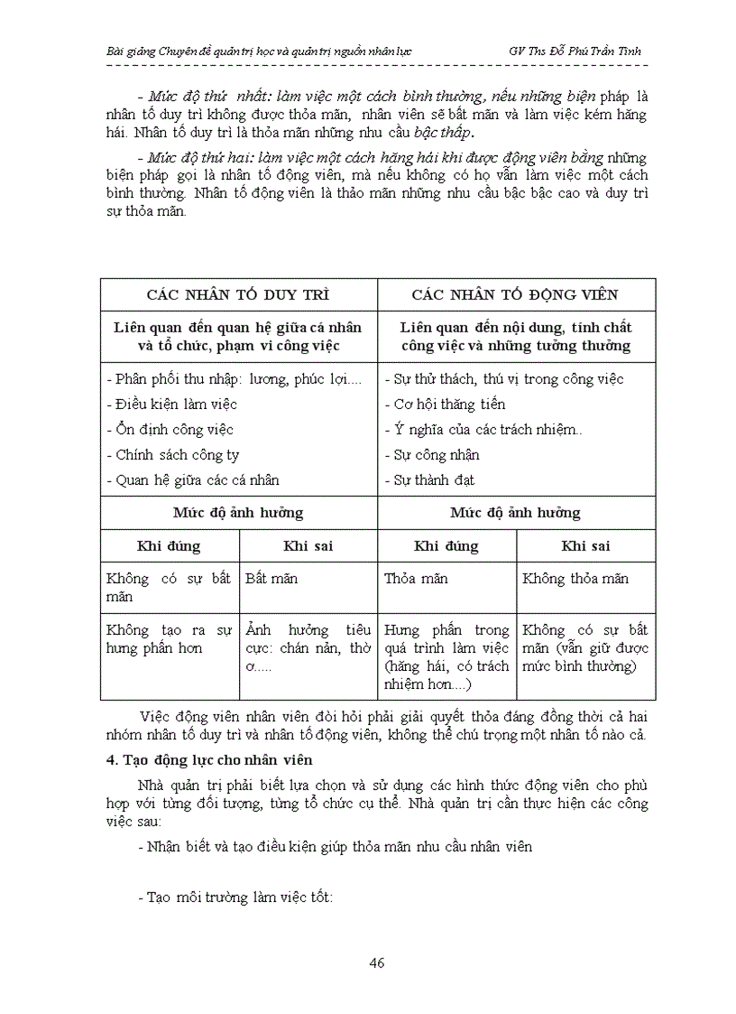 image for page Bài giảng Chuyên đề quản trị học và quản trị nguồn nhân lực