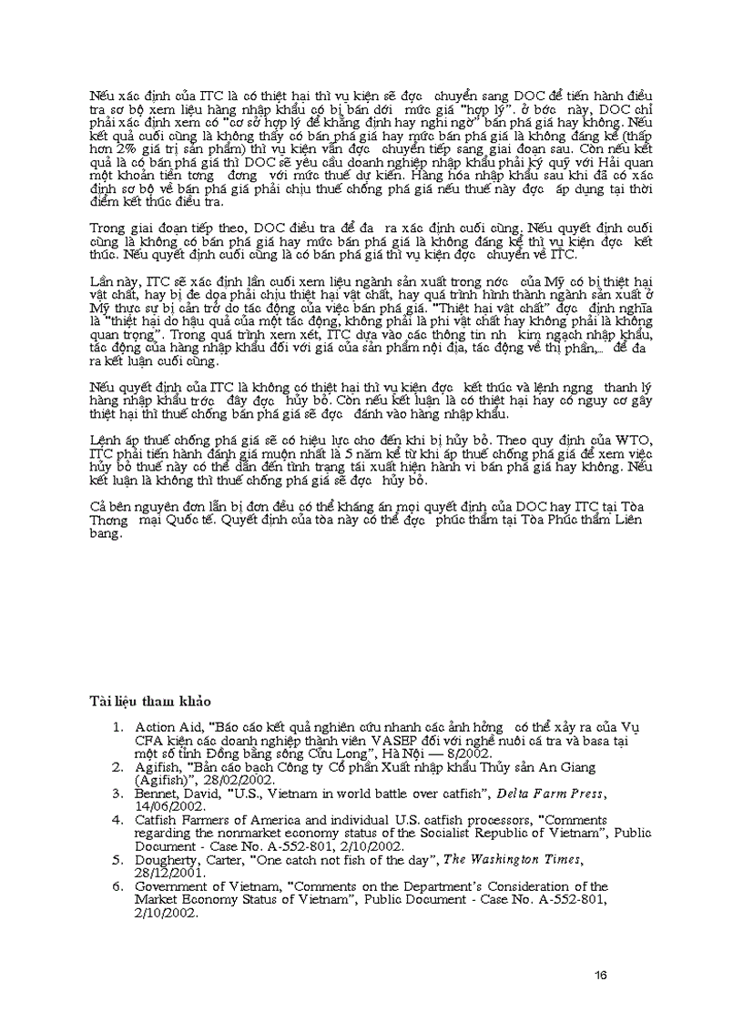 image for page Cuộc chiến Catfish Xuất khẩu cá tra và cá basa của Việt Nam sang thị trường Mỹ