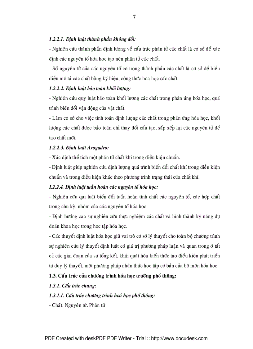 image for page Nghiên cứu sự hình thành các khái niệm hóa học cơ bản trong chương trình hóa học THCS