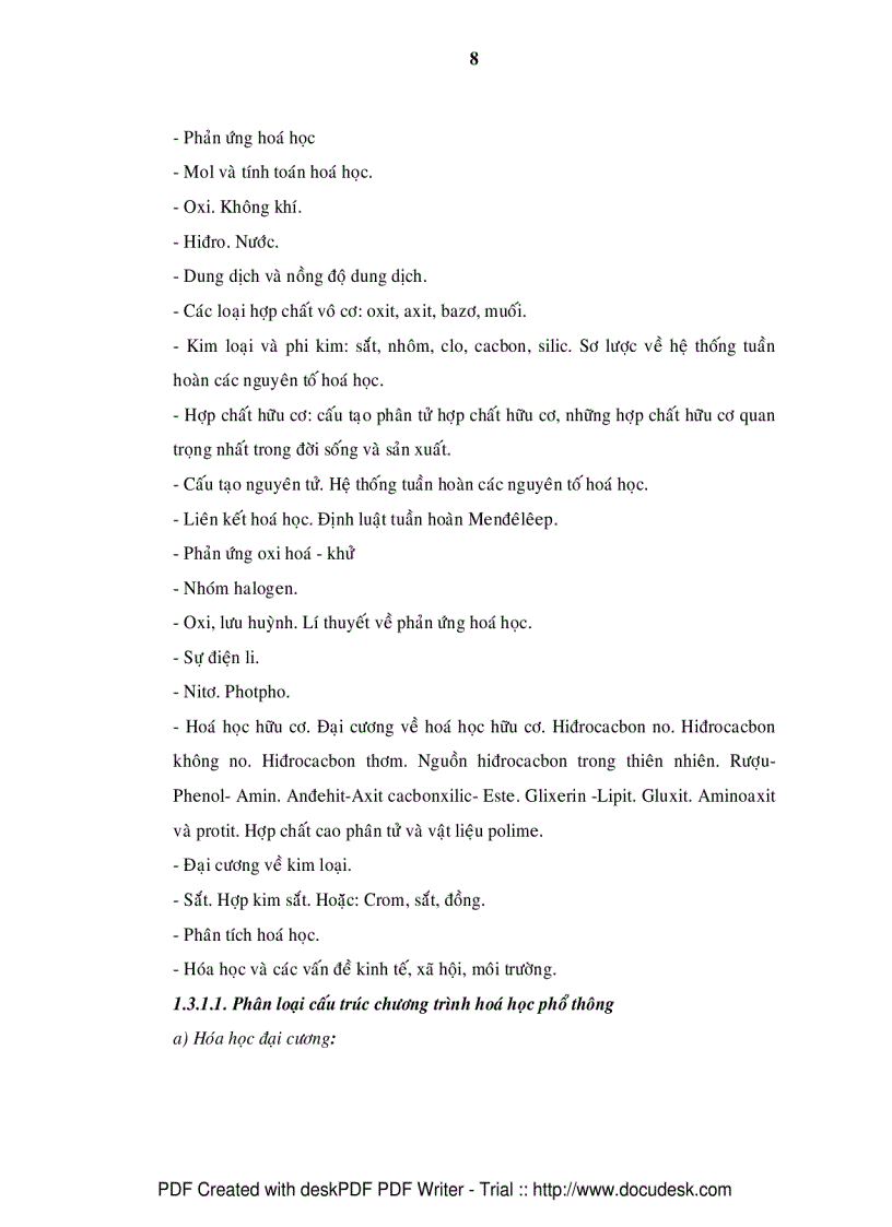 image for page Nghiên cứu sự hình thành các khái niệm hóa học cơ bản trong chương trình hóa học THCS