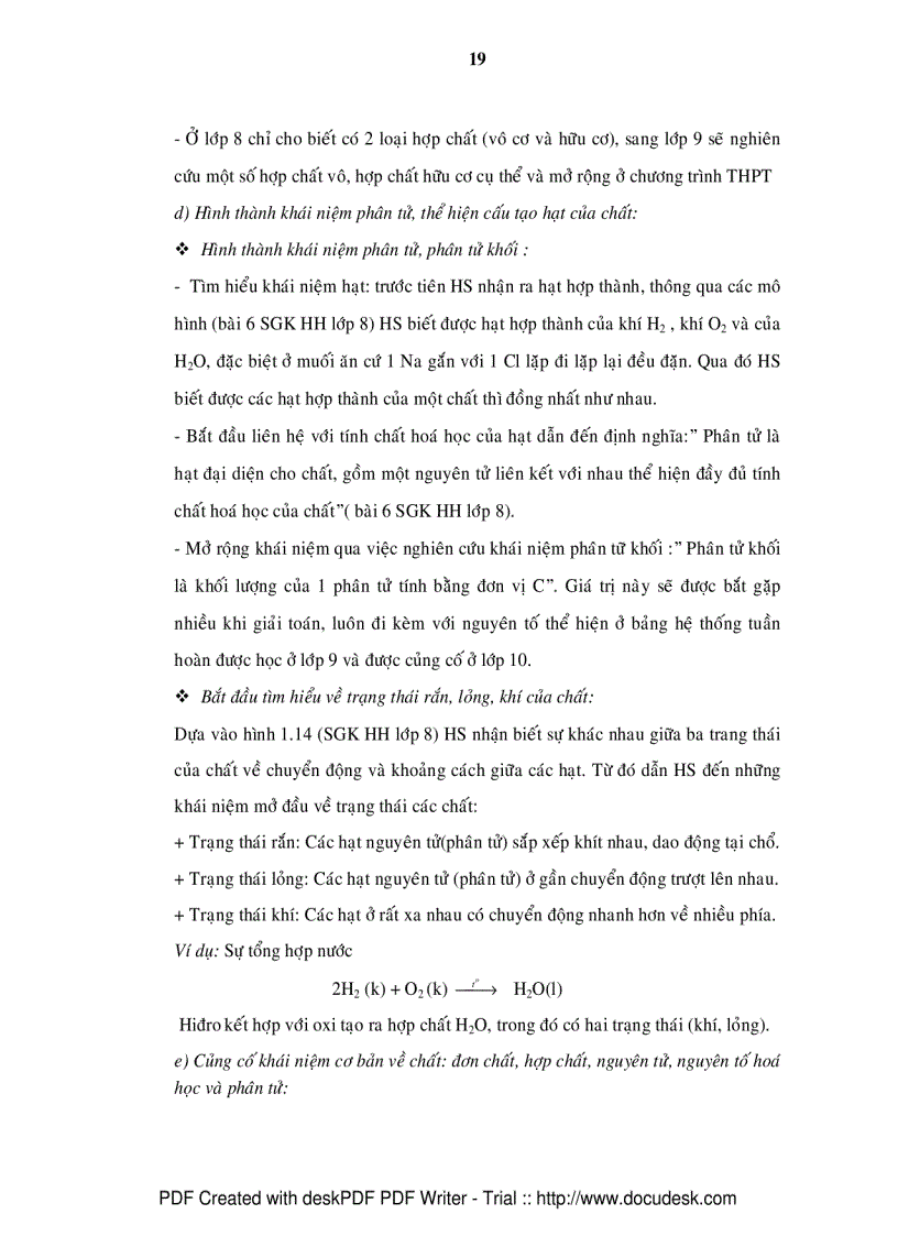 image for page Nghiên cứu sự hình thành các khái niệm hóa học cơ bản trong chương trình hóa học THCS