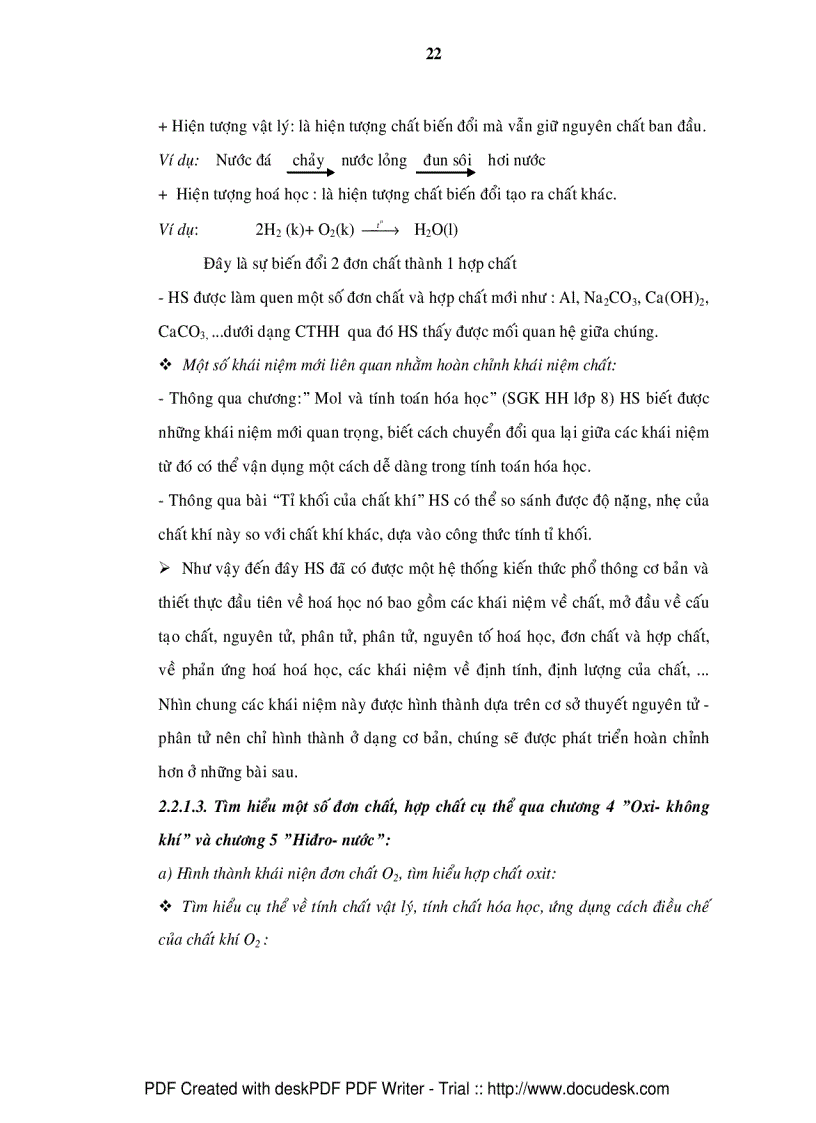 image for page Nghiên cứu sự hình thành các khái niệm hóa học cơ bản trong chương trình hóa học THCS