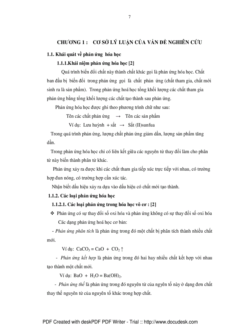 image for page Nghiên cứu phản ứng oxi hóa khử trong chương trình hóa học phổ thông