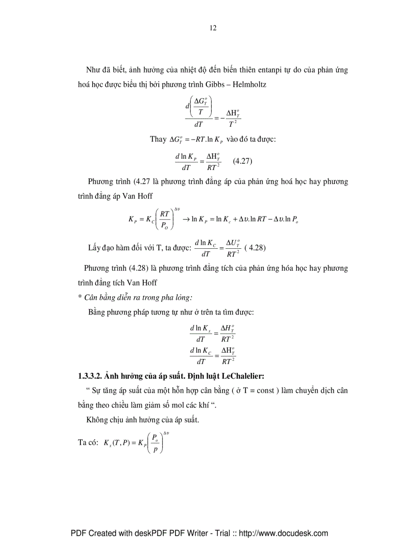 image for page Giảng dạy một số nội dung nhiệt động học trong chương trình hóa học Trung học Phổ thông