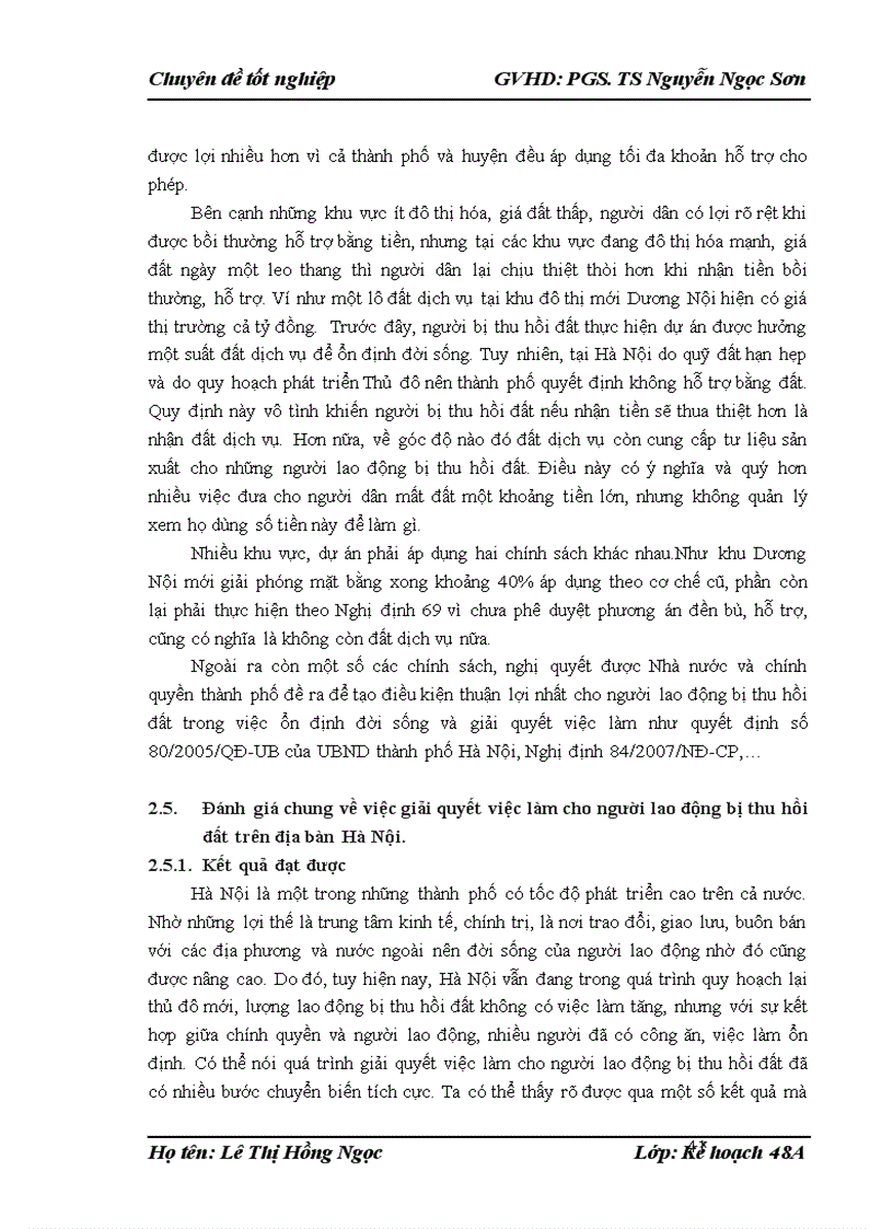 image for page Giải pháp tạo việc làm cho người lao động bị thu hồi đất trên địa bàn thành phố Hà Nội