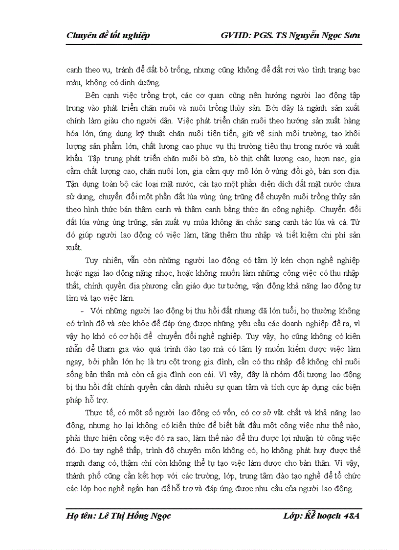 image for page Giải pháp tạo việc làm cho người lao động bị thu hồi đất trên địa bàn thành phố Hà Nội