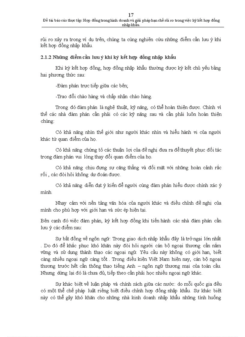 image for page Hợp đồng trong kinh doanh và giải pháp hạn chế rủi ro trong việc ký kết hợp đồng nhập khẩu