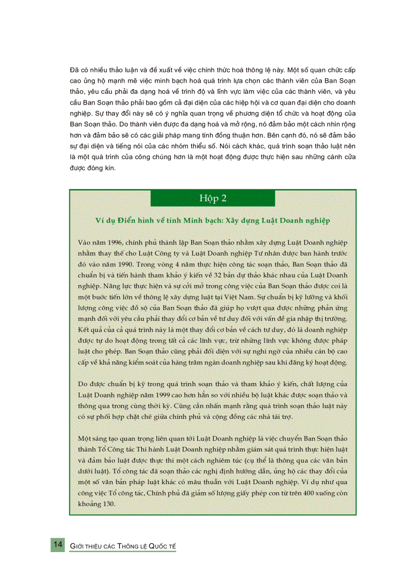 image for page Đánh giá nhanh Năng lực của Việt Nam và Giới thiệu các Thông lệ Quốc tế