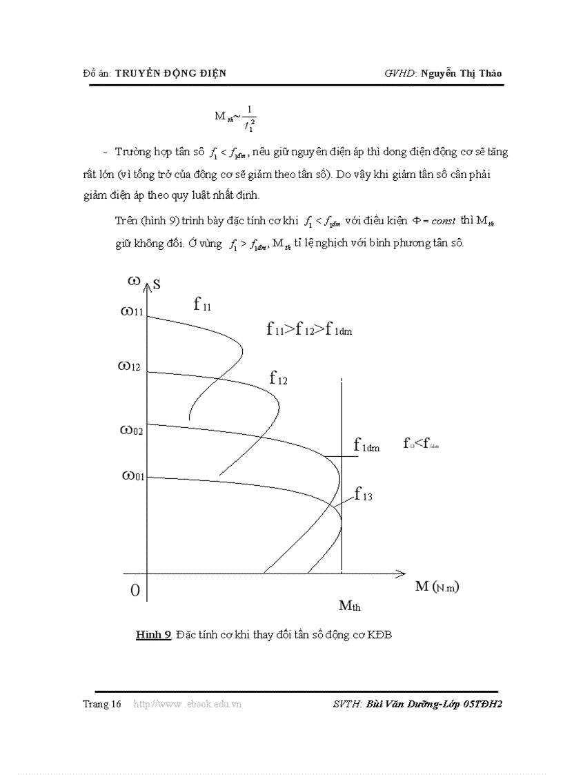 image for page Tính toán và điều chỉnh tốc độ động cơ không đồng bộ ba pha