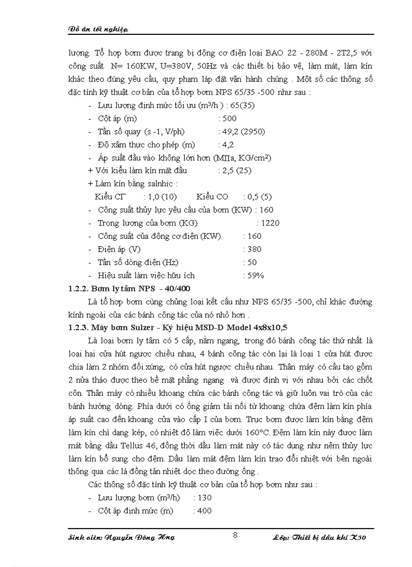 image for page Tìm hiểu tổ hợp máy bơm ly tâm NPS 65 35 500 dùng trong vận chuyển dầu Các giải pháp kĩ thuật nhằm nâng cao hiệu quả sử dụng và bảo dưỡng sửa chữa máy bơm NPS 65 35 500 trên giàn MSP 5